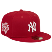 New York Yankees '00 World Series 59FIFTY Scarlet Men's Fitted Hat