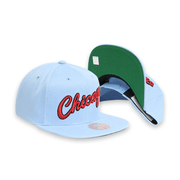 Chicago Bulls Light Blue Mitchell & Ness Core Basics Snapback HWC
