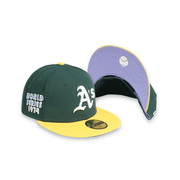 Oakland Athletics 74 World Series "POP SWEAT" Green 59FIFTY Men's Fitted Hat