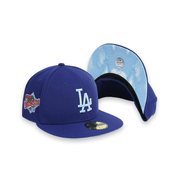 Los Angeles Dodgers '88 World Series Cloud Under Blue 59FIFTY Men's Fitted Hat