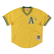 MLB AUTHENTIC BP JERSEY - PULLOVER ATHLETICS 1990 MARK MCGWIRE