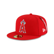 Los Angeles Angels "Alpha Industry" Red 59FIFTY Mens Fitted Hat