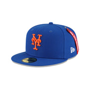 New York Mets "Alpha Industry" Blue 59FIFTY Men's Fitted Hat