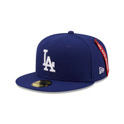 Los Angeles Dodgers "Alpha Industry" Blue 59FIFTY Mens Fitted Hat