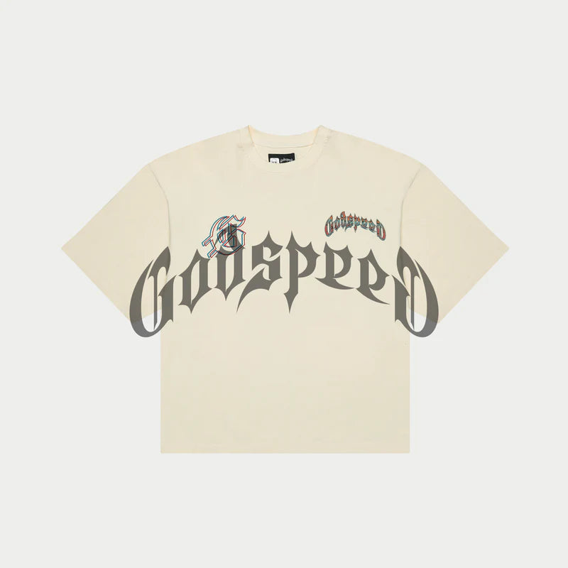 GODSPEED NEW YORK Biker Nation Tee BONE
