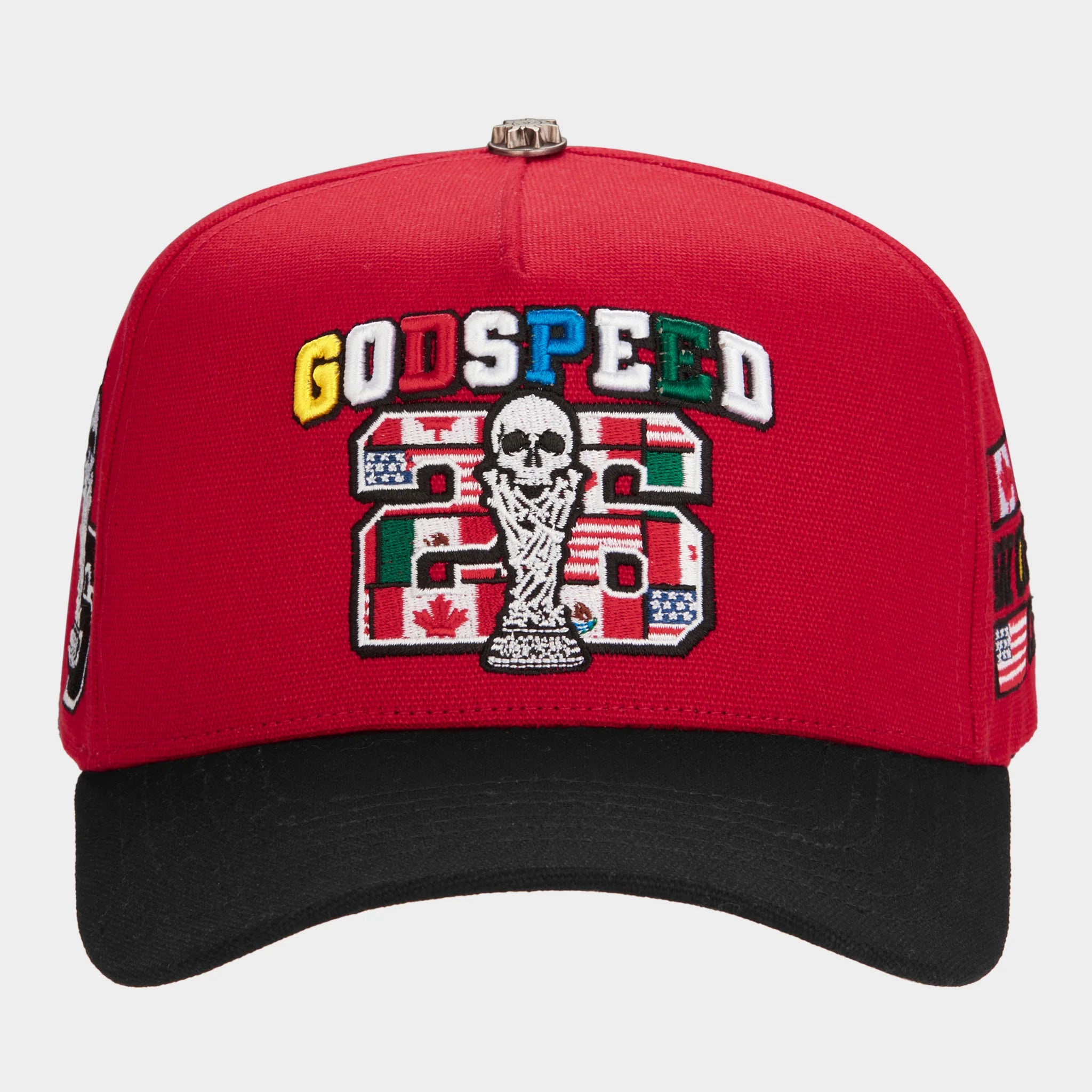 Godspeed 26' World Cup Hat (Red/Black)