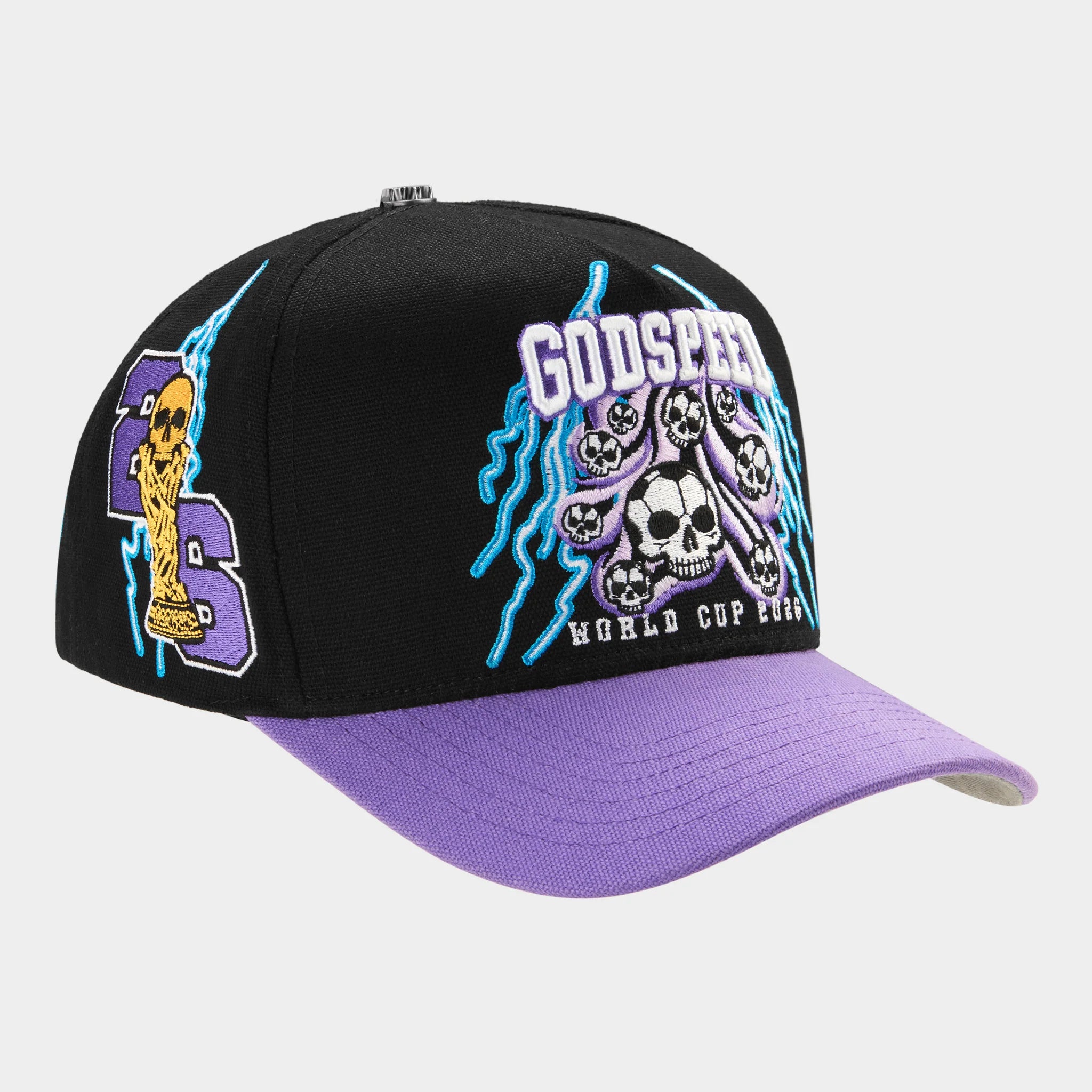 Godspeed '26 GSWC Voltage Hat (Black/Purple)