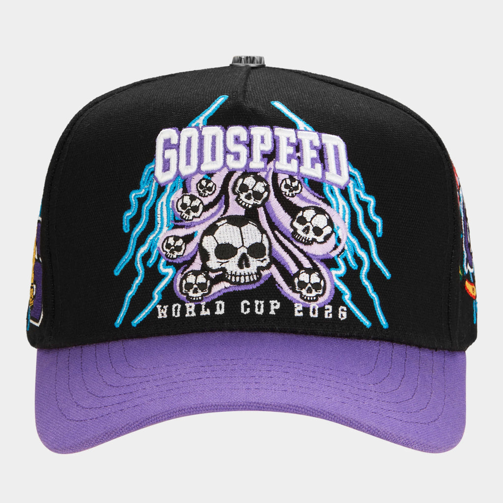 Godspeed '26 GSWC Voltage Hat (Black/Purple)