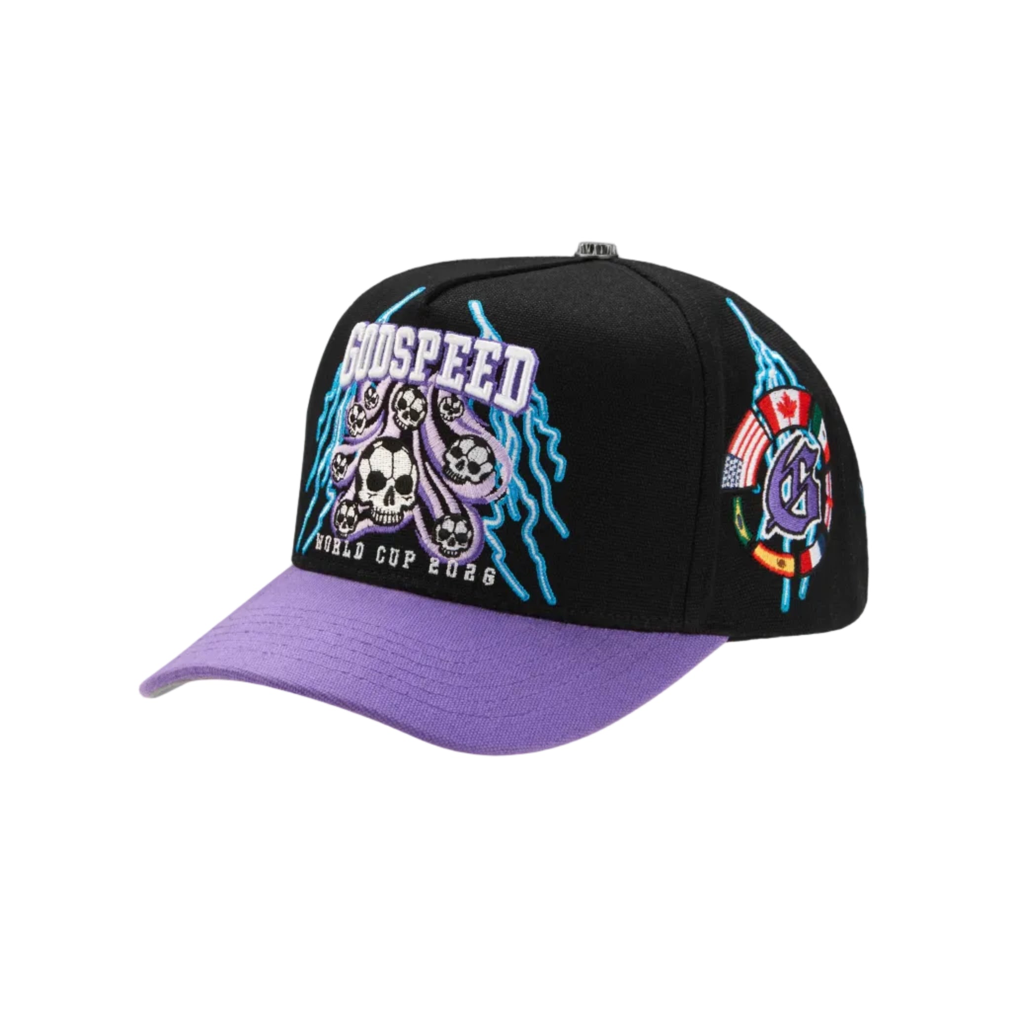 Godspeed '26 GSWC Voltage Hat (Black/Purple)