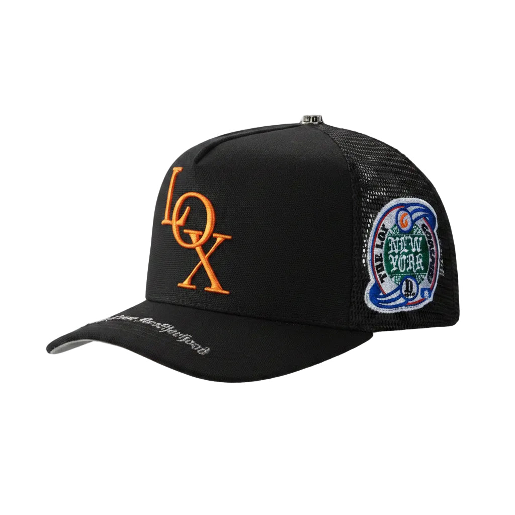 Godspeed x LOX "Legacy Trucker” (Black/Orange)