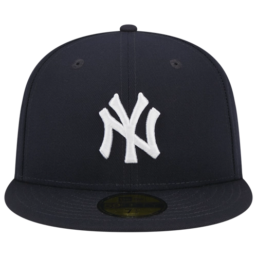 New York Yankees Evergreen Side Patch Navy 59FIFTY Mens Fitted Hat