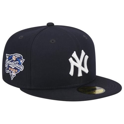 New York Yankees Evergreen Side Patch Navy 59FIFTY Mens Fitted Hat