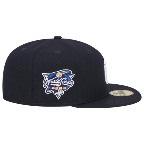 New York Yankees Evergreen Side Patch Navy 59FIFTY Mens Fitted Hat