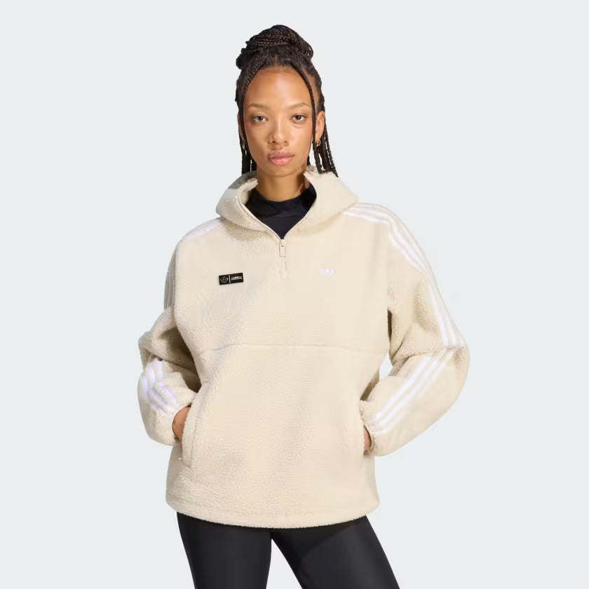 Adidas Originals by Jennie Fleece Hoodie Jacket (Bliss)