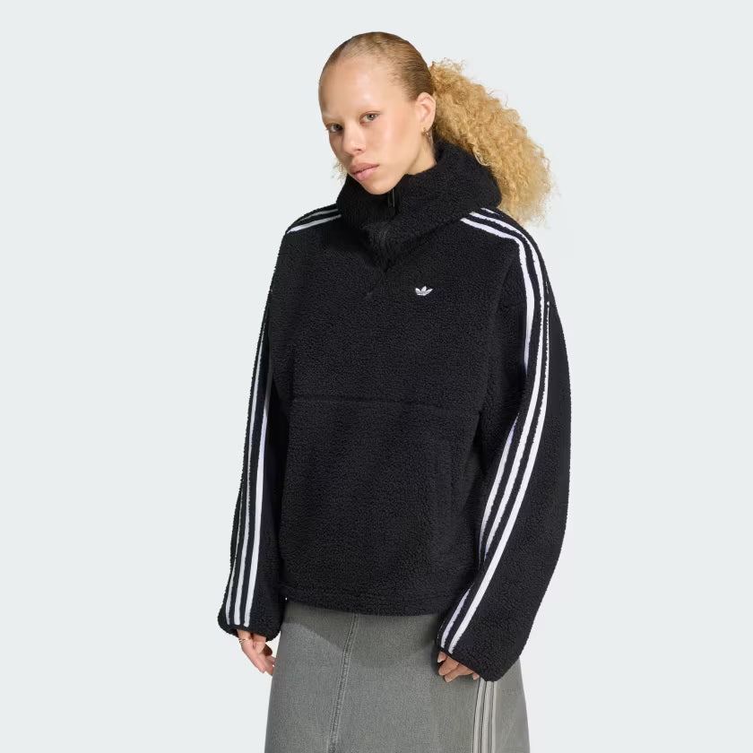 Adidas Originals by Jennie Fleece Hoodie Jacket (Black)