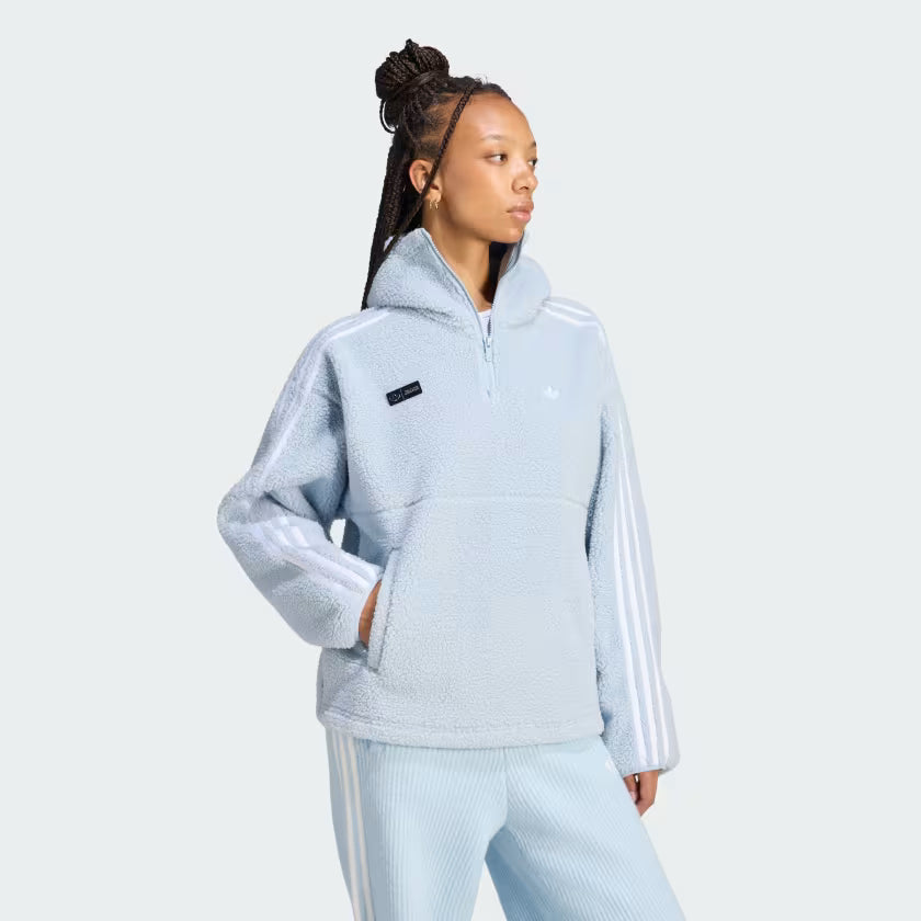 Adidas Originals by Jennie Fleece Hoodie Jacket (Wonder Blue)