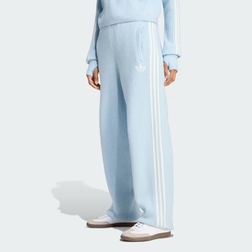 Adidas Originals by Jennie Knitted Loose Pants (Wonder Blue)