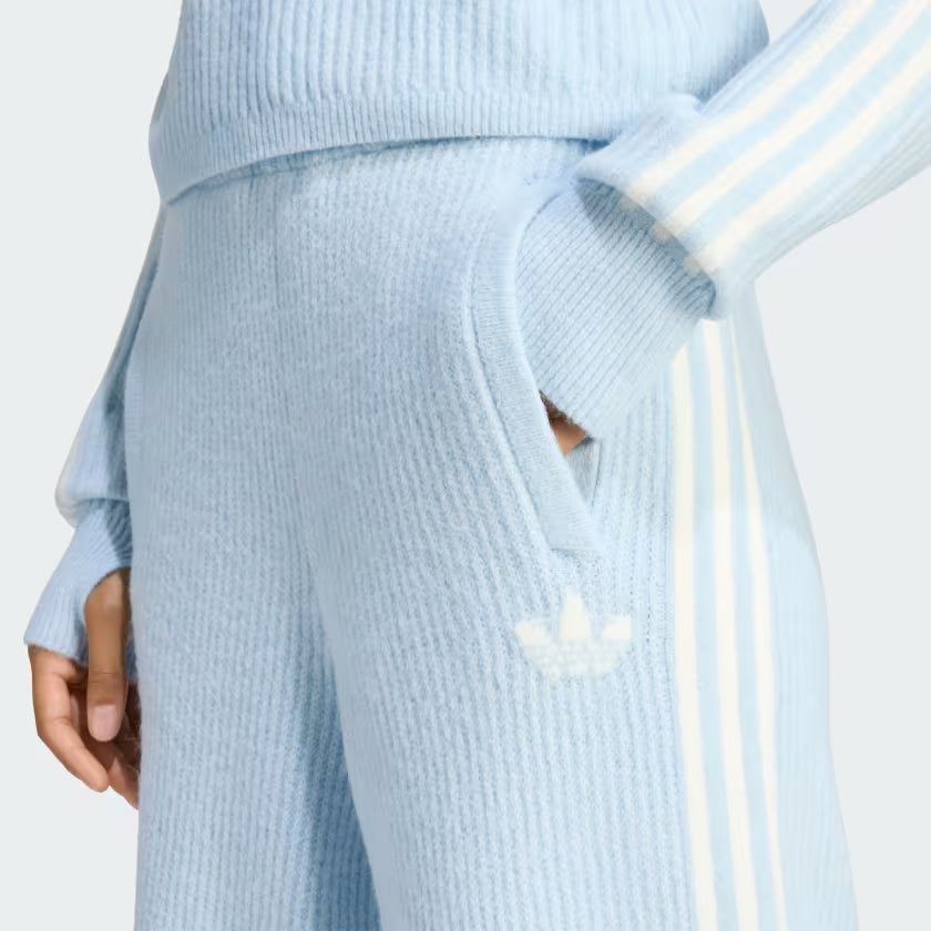 Adidas Originals by Jennie Knitted Loose Pants (Wonder Blue)