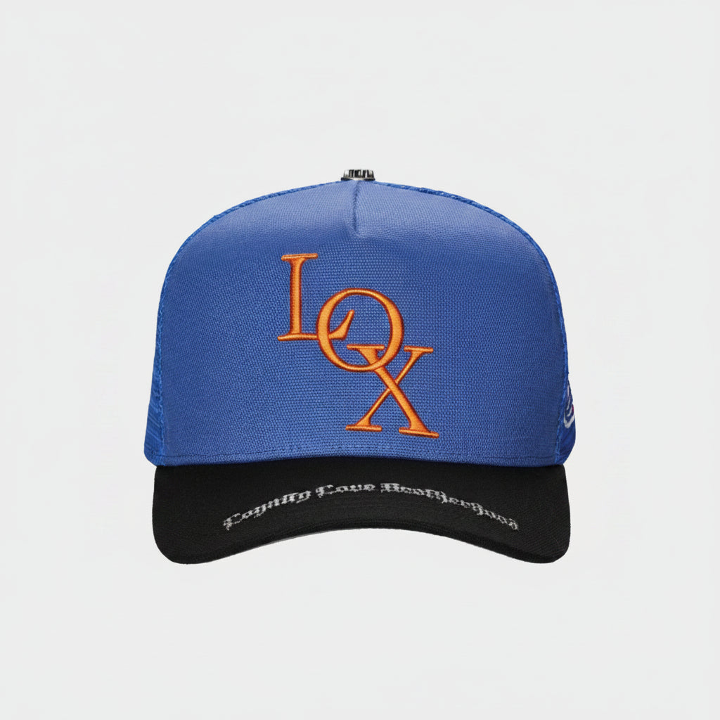 Godspeed x LOX "Legacy Trucker" (Blue/Black/Orange)