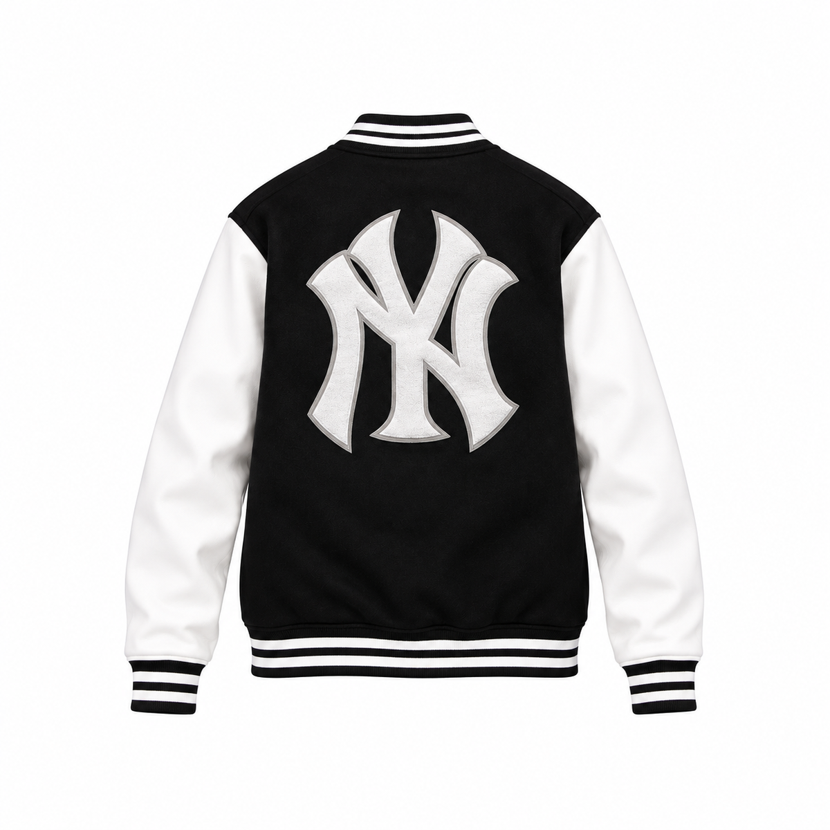 New Era Yankees Black & White Varsity Jacket