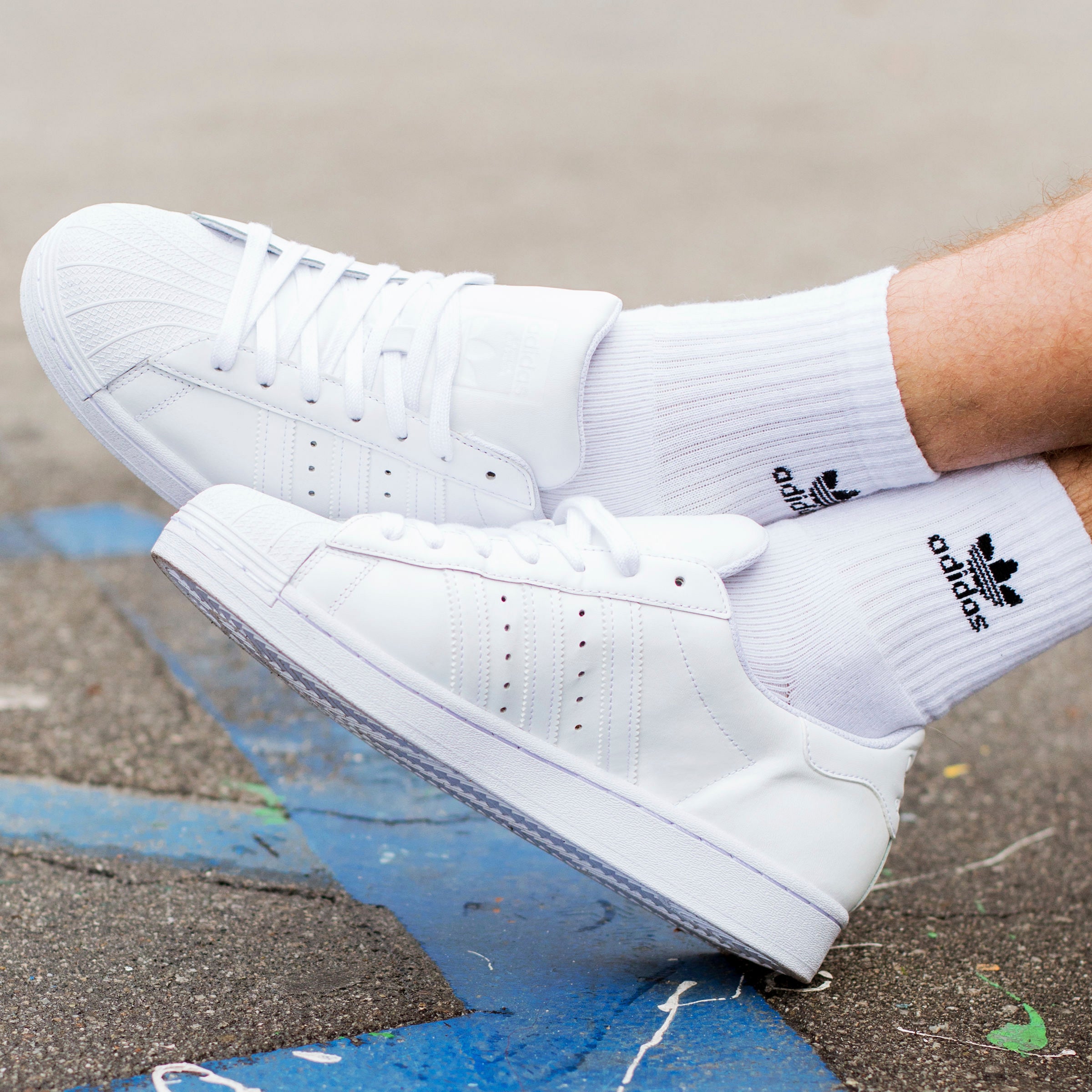 ADIDAS Originals Superstar Men's Sneakers Triple White