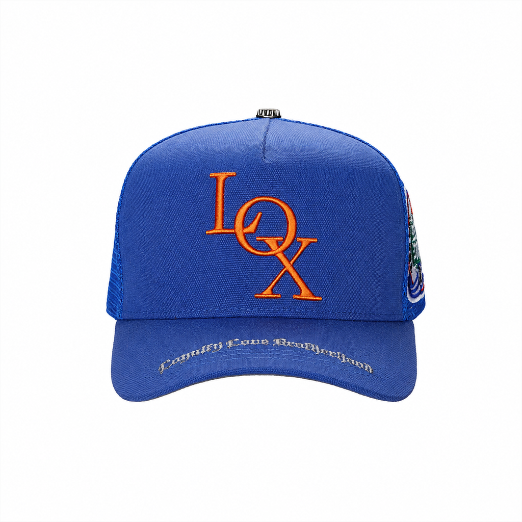 Godspeed x LOX "Legacy Trucker” (Blue/Orange)