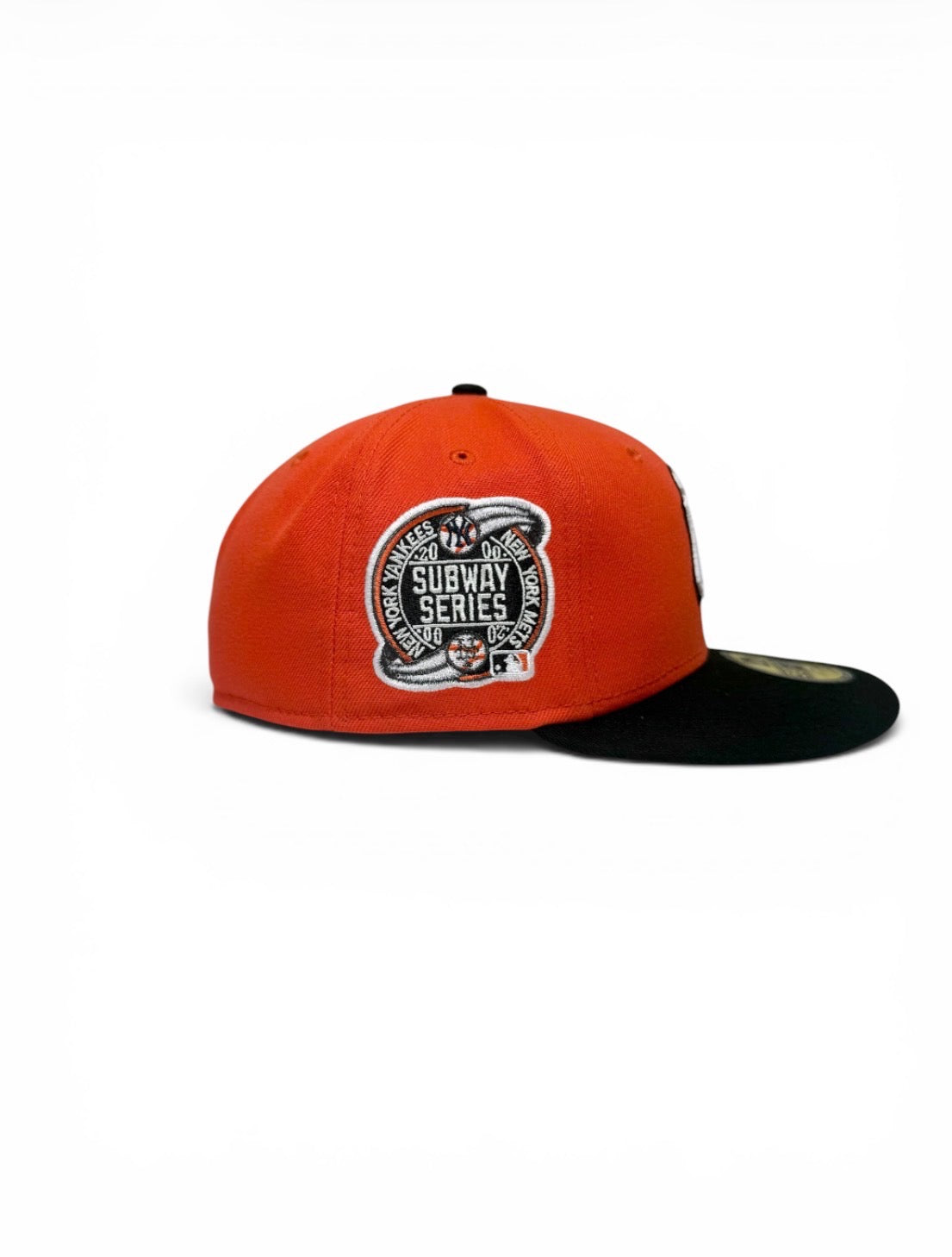 New York Yankees Subway Series Patch (Orange/Black) 59FIFTY Fitted Cap