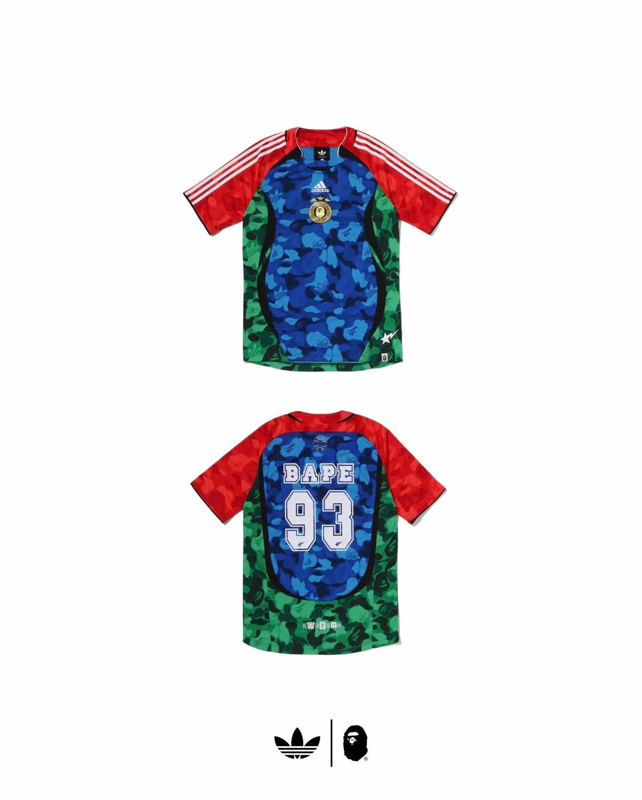 Adidas Originals x BAPE "WORLD CUP" Jersey