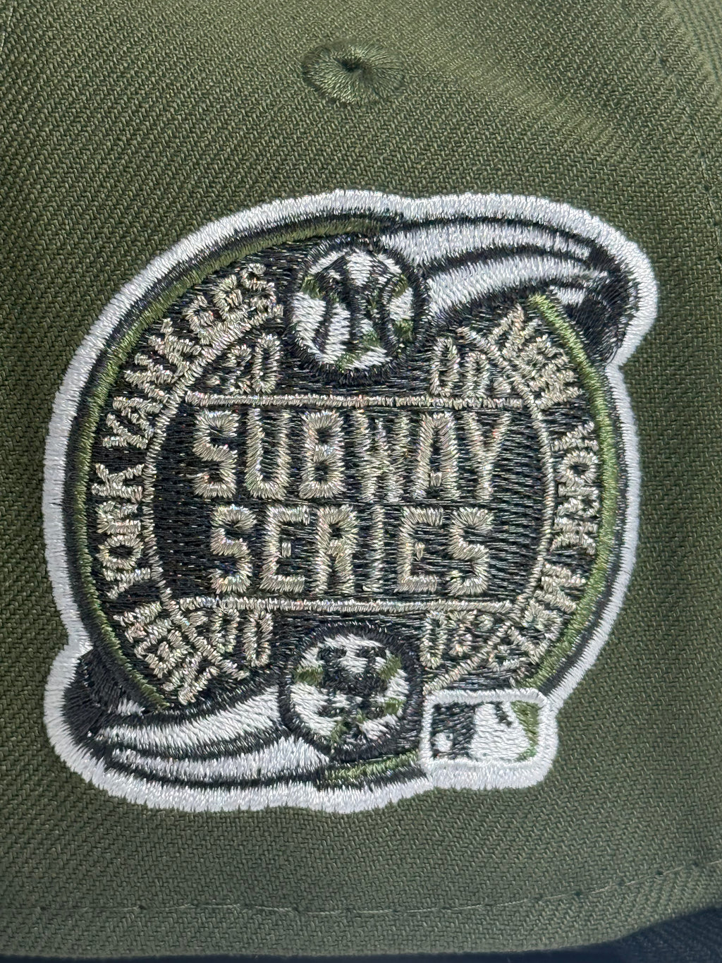 New York Yankees Subway Series Patch (Green/Black) 59FIFTY Fitted Cap