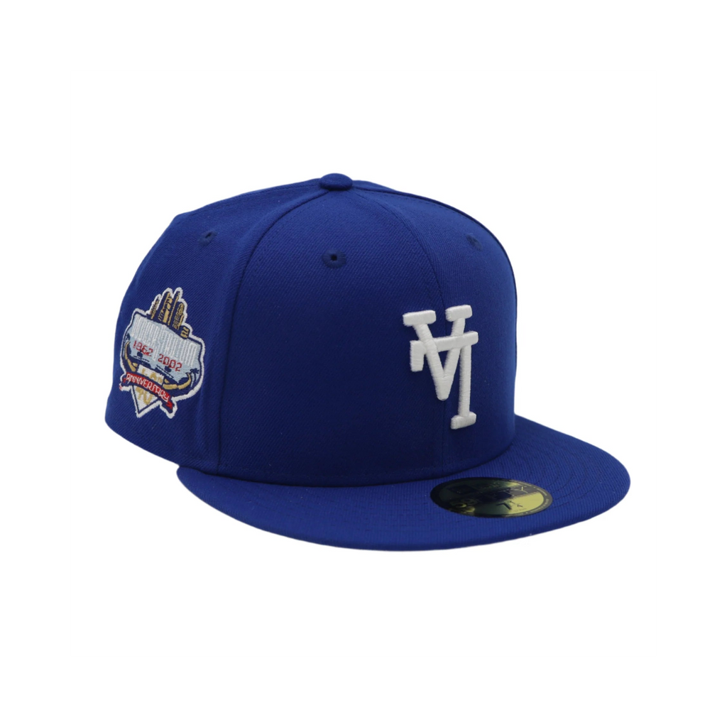 Los Angeles Dodgers Upside Down 40th Anniversary 59FIFTY Mens Fitted Hat