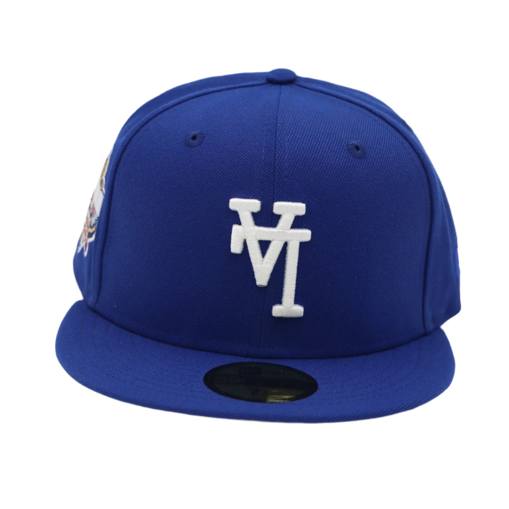 Los Angeles Dodgers Upside Down 40th Anniversary 59FIFTY Mens Fitted Hat