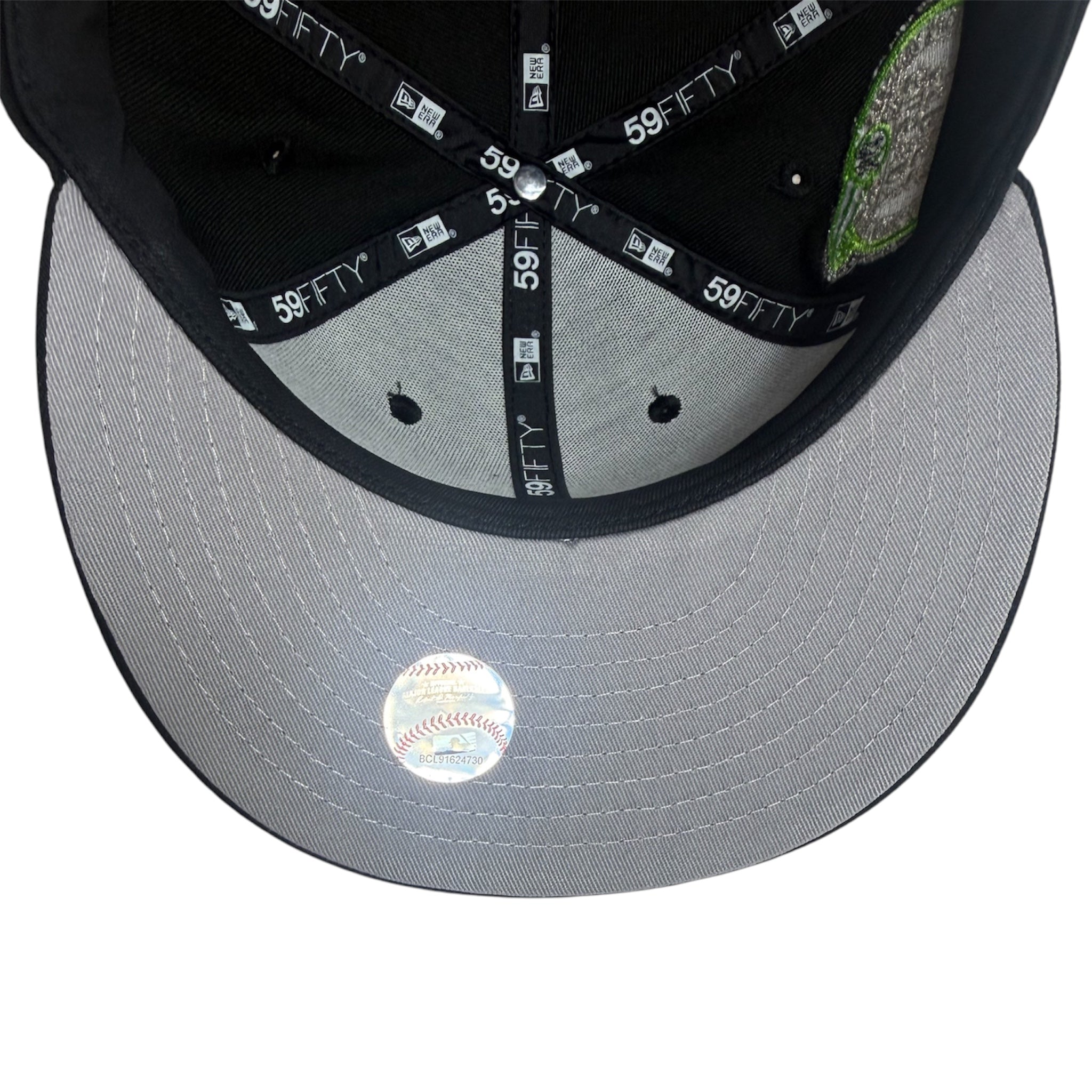 New York Yankees Subway Series Patch (Black/Green) 59FIFTY Fitted Cap