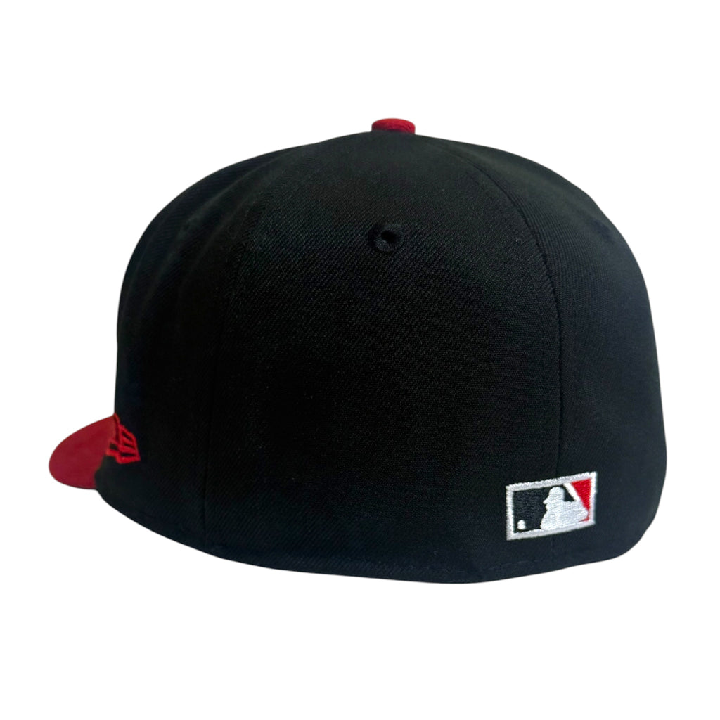 New York Yankees Subway Series Patch (Black/Red) 59FIFTY Fitted Cap