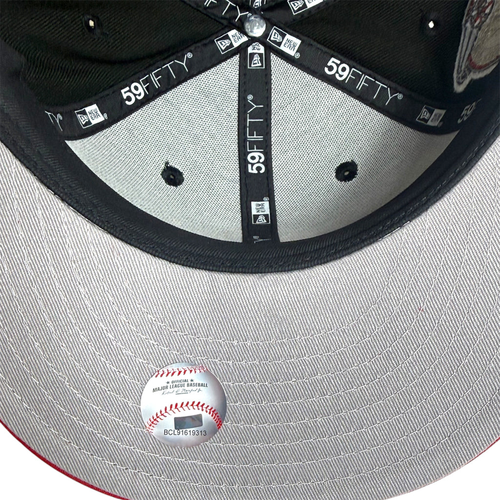 New York Yankees Subway Series Patch (Black/Red) 59FIFTY Fitted Cap