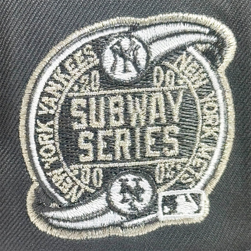 New York Yankees Subway Series Patch (Gray/Black) 59FIFTY Fitted Cap