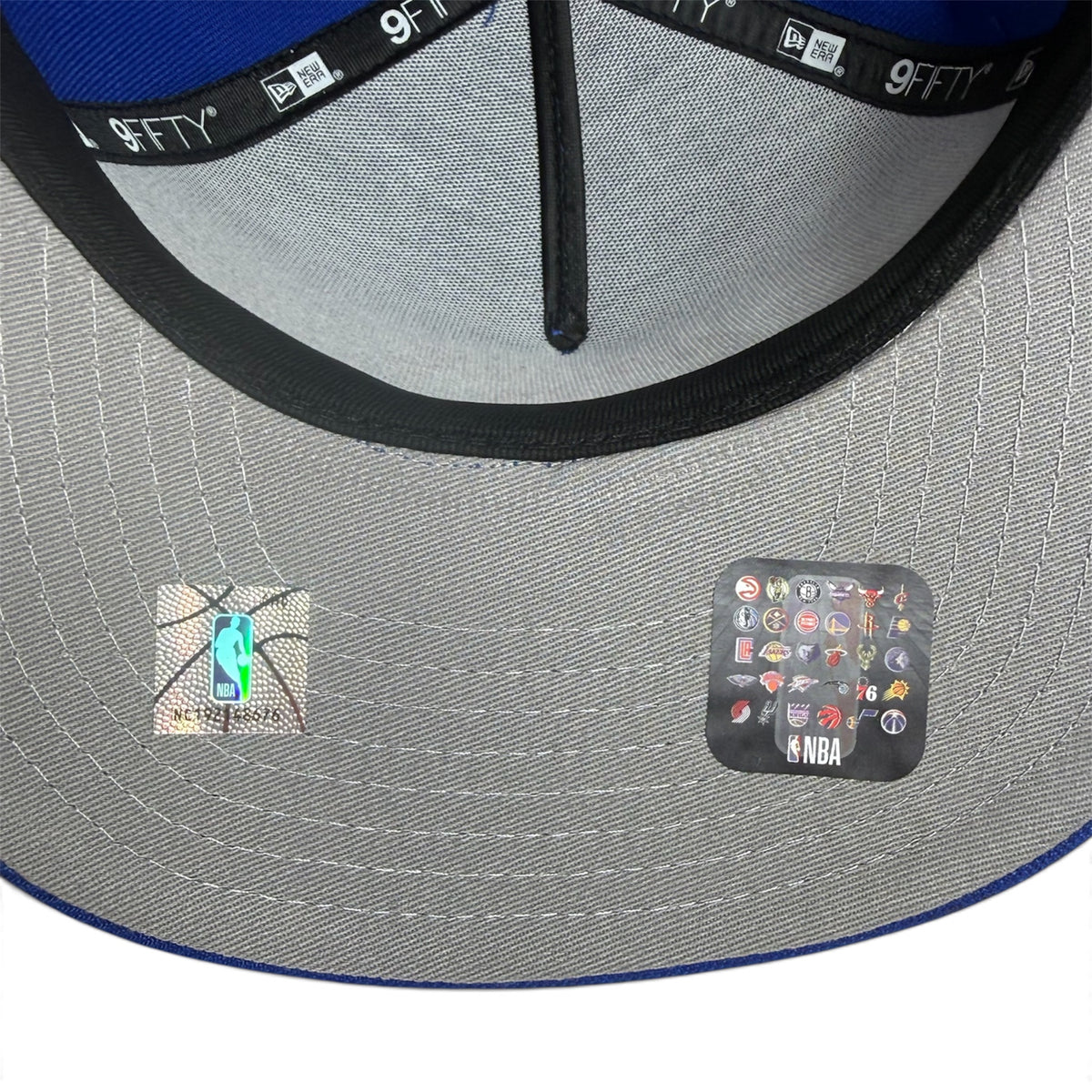 New York Knicks 2026 Finals 9Fifty A-Frame Snapback Hat (Blue)