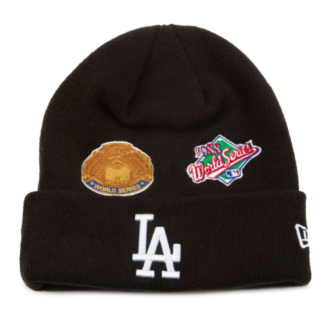 Los Angeles Dodgers World Series New Era Knit Beanie