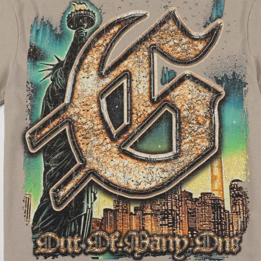 GODSPEED Sightseeing Tee STONE WASH