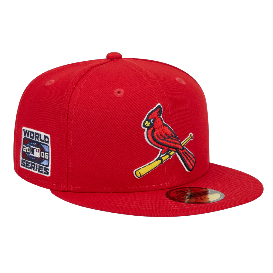 St. Louis Cardnals '06 World Series FIFTY50 Red Men's Fitted Hat