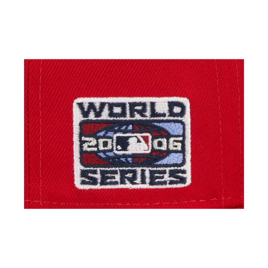 St. Louis Cardnals '06 World Series FIFTY50 Red Men's Fitted Hat