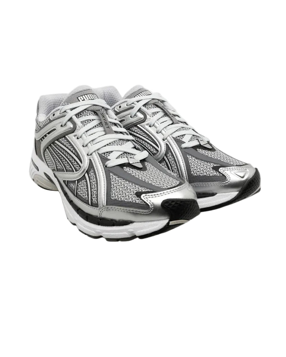Puma SkyJet Prisco (Silver/Black-Glacial Gray)