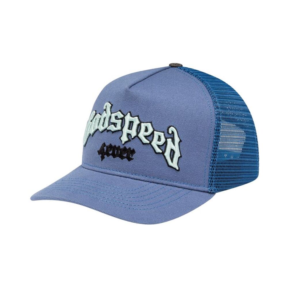 Godspeed GS Forever Trucker Hat (Slate Blue/Royal Blue)