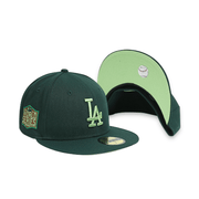 [60243835] Los Angeles Dodgers 20 WS Green STATE FRUIT 59FIFTY Men's Fitted Hat