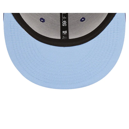 Los Angeles Dodgers '20 World Series Comic Cloud Blue 59FIFTY Men's Fitted Hat