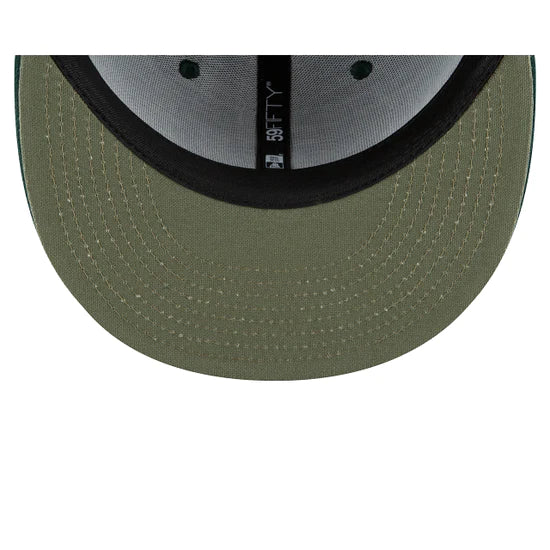 Oakland Athletics "Alpha Industry" Green 59FIFTY Men's Fitted Hat
