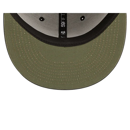 Chicago White Sox "Alpha Industry" Black 59FIFTY Men's Fitted Hat