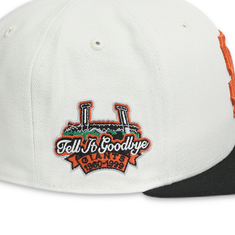 [70665618] San Francisco Giants "Tell It Goodbye" White 59FIFTY Men's Fitted Hat