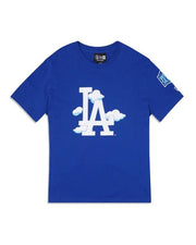[13090888] Los Angeles Dodgers "Cloud" Blue Men's T-shirts