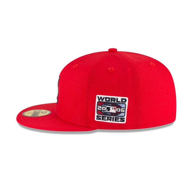 St. Louis Cardinals '06 World Series 59Fifty Red Wool Fitted Hat