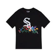 [13090920] Chicago White Sox "Blooming" Black Men's T-Shirts